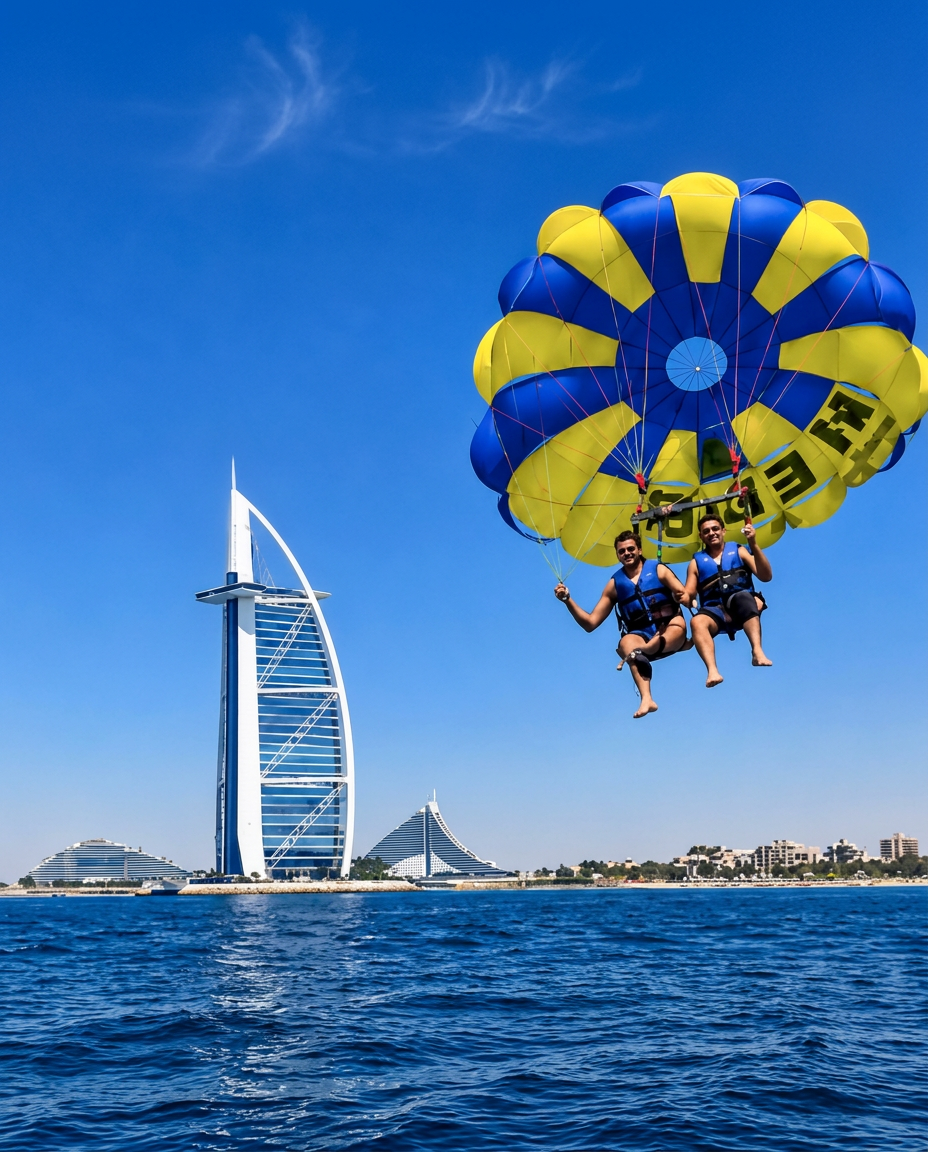 Parasailing Duo