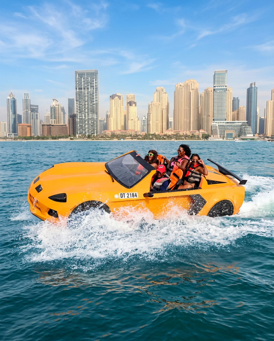 4 Seater Jet Car – 60 Min