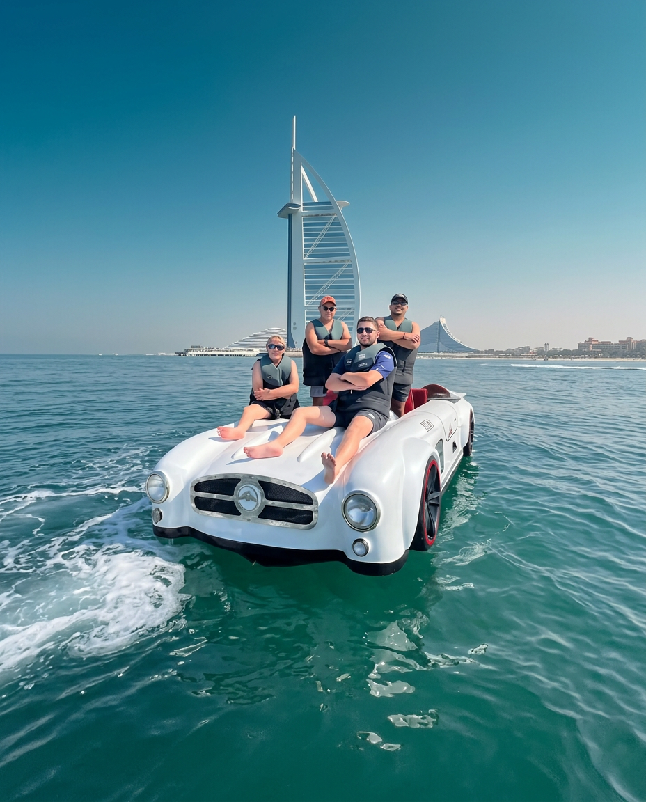 4 Seater Jet Car – 30 Min